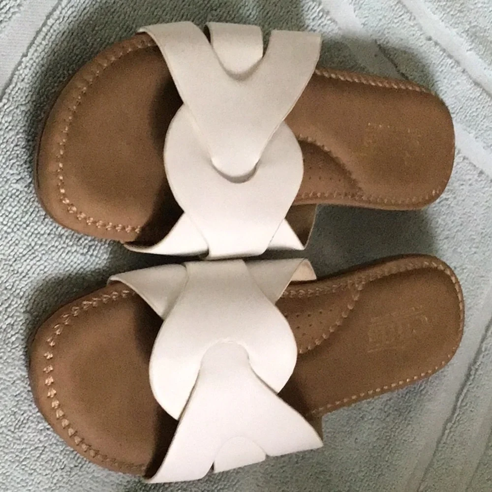 White Mountain Vegan slides size 6 - Picture 1 of 2